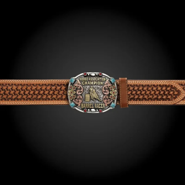 Rainier Cherry Leather Belt